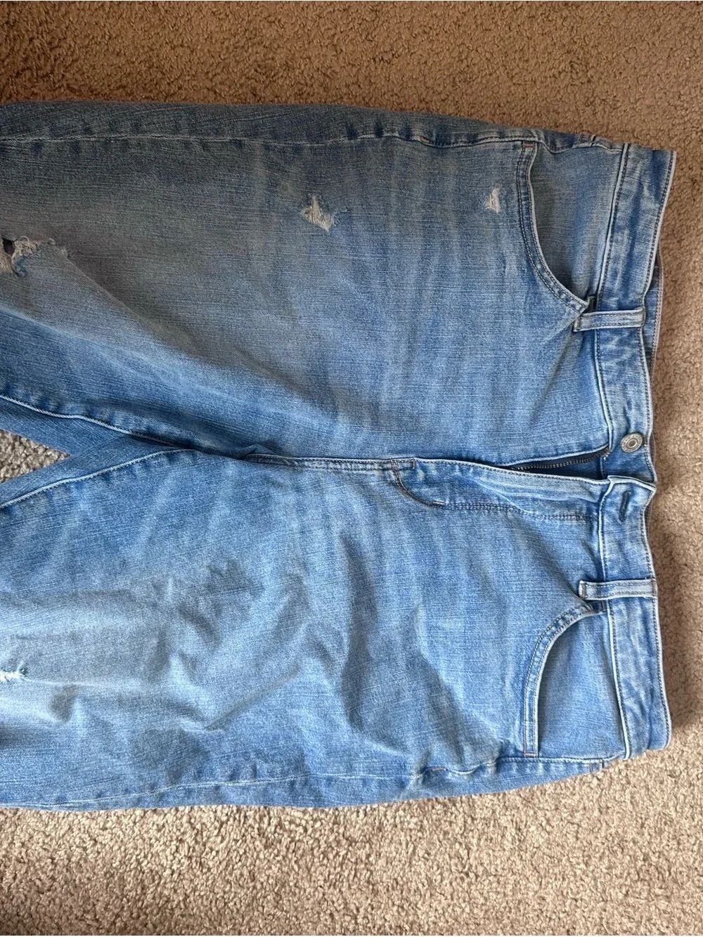 American Eagle Outfitters Light Blue Slim Straight Jeans